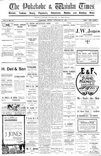 Issue page