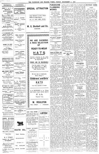 Issue page