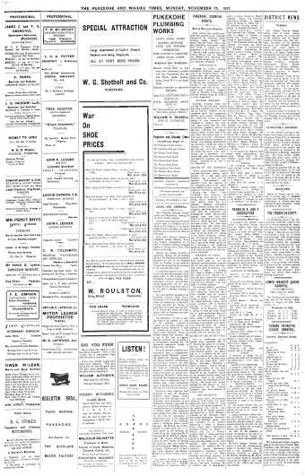 Issue page