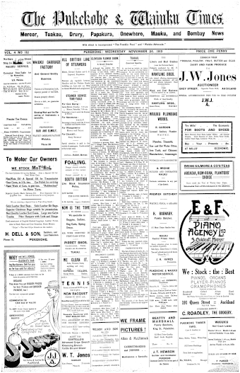 Issue page