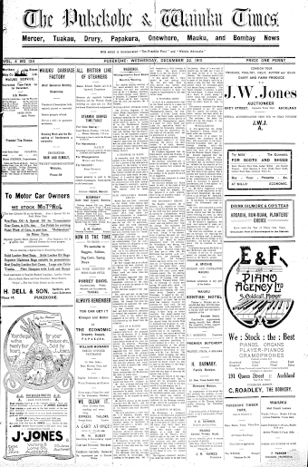 Issue page