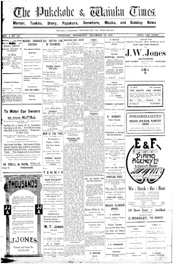 Issue page
