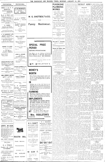 Issue page