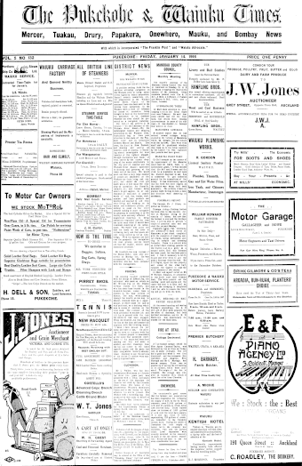 Issue page
