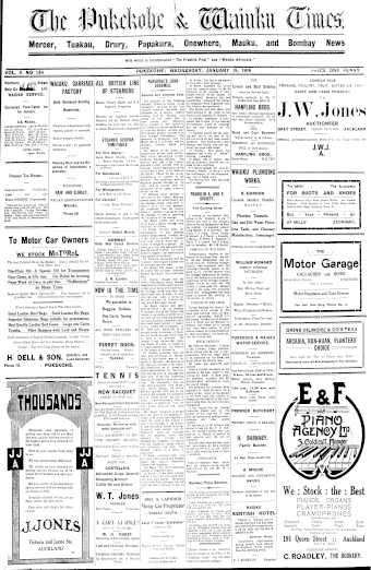 Issue page