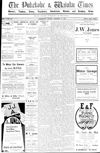 Issue page