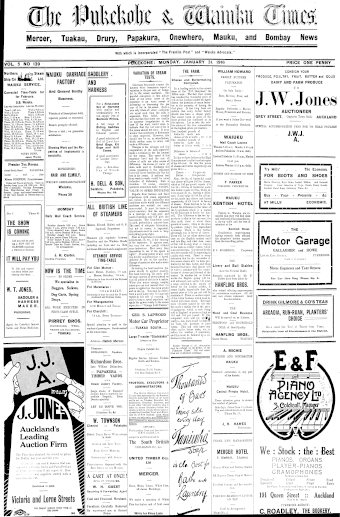 Issue page
