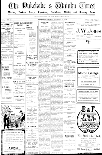 Issue page