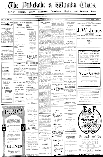 Issue page