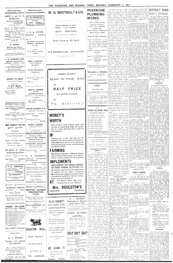Issue page
