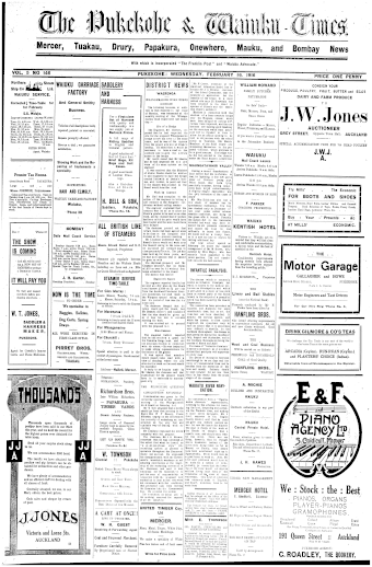Issue page
