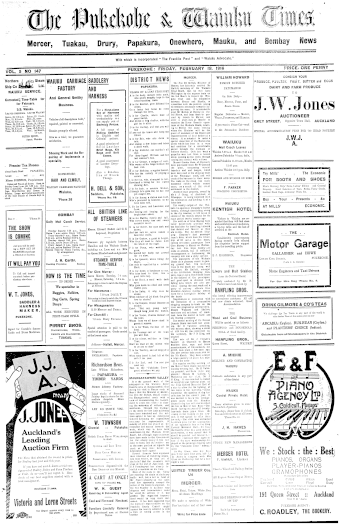 Issue page