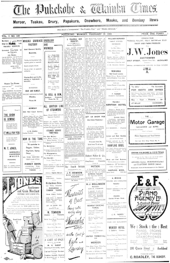 Issue page