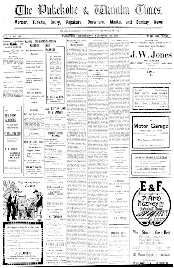 Issue page