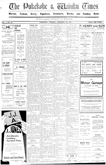 Issue page