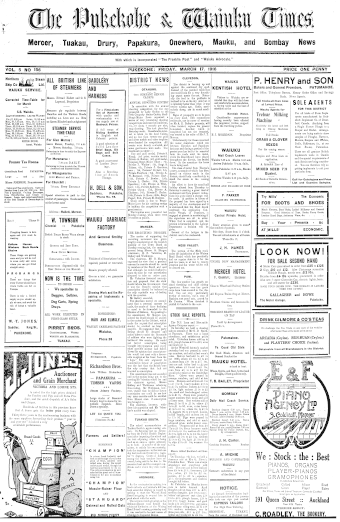 Issue page