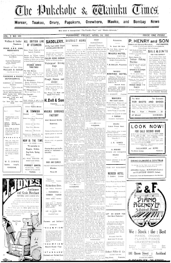 Issue page