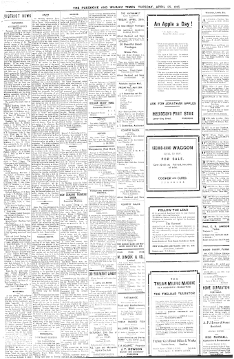 Issue page
