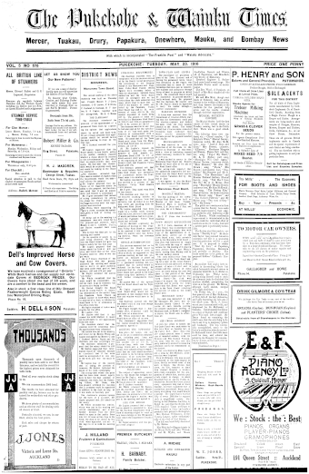 Issue page