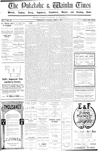 Issue page