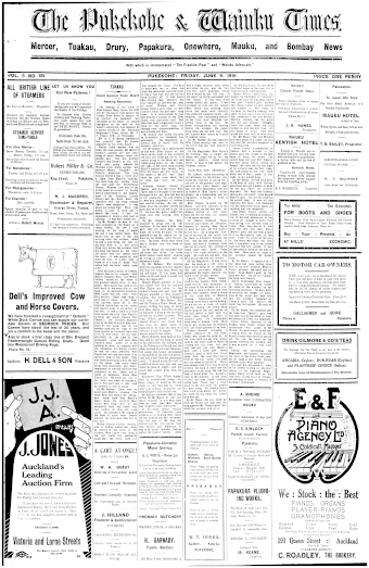 Issue page