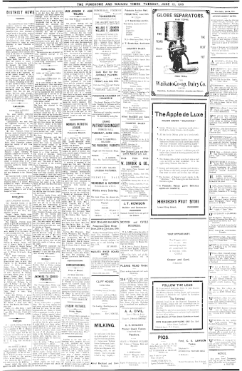 Issue page