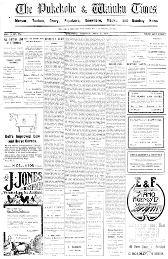 Issue page