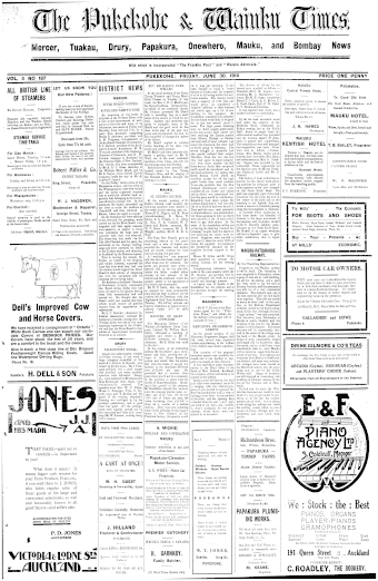 Issue page
