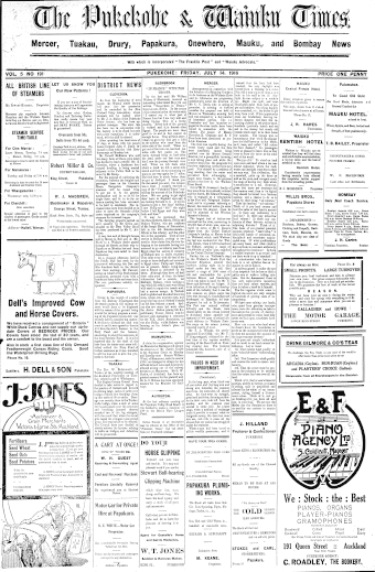 Issue page