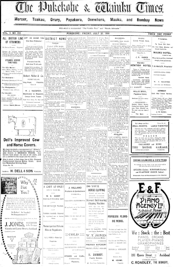 Issue page
