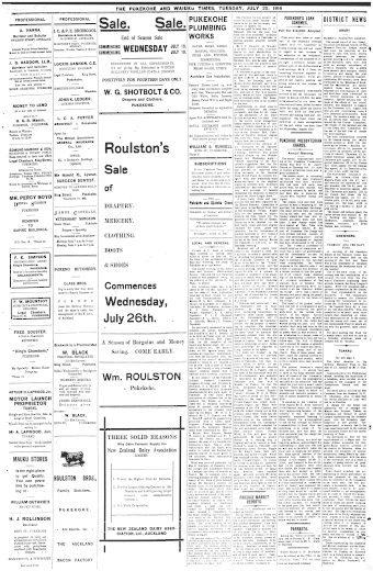 Issue page