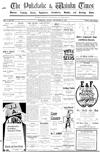 Issue page