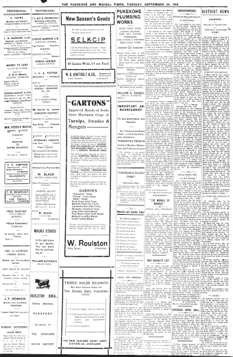 Issue page