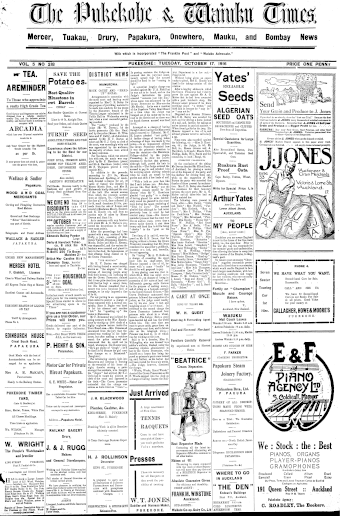 Issue page