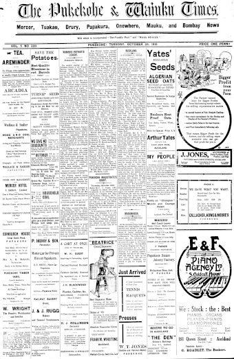 Issue page