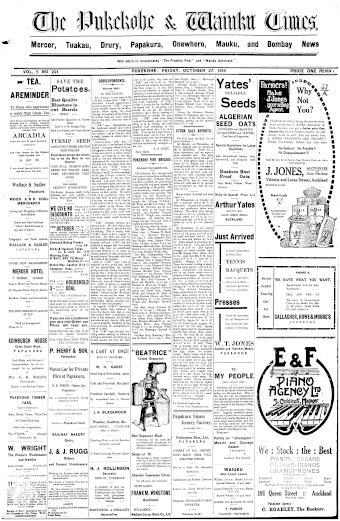 Issue page