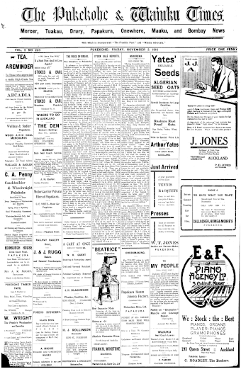 Issue page