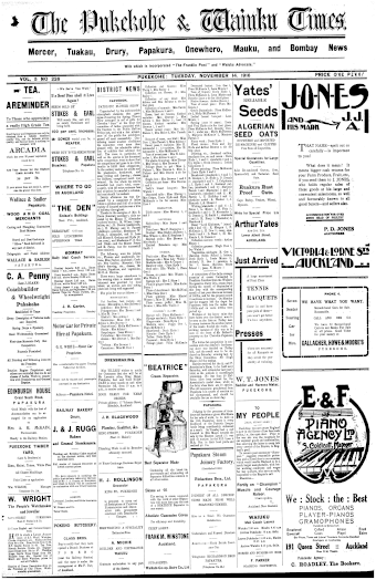 Issue page