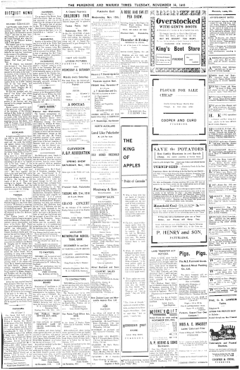 Issue page