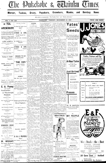 Issue page