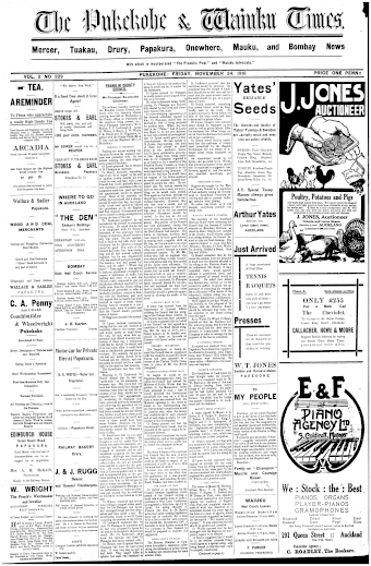 Issue page