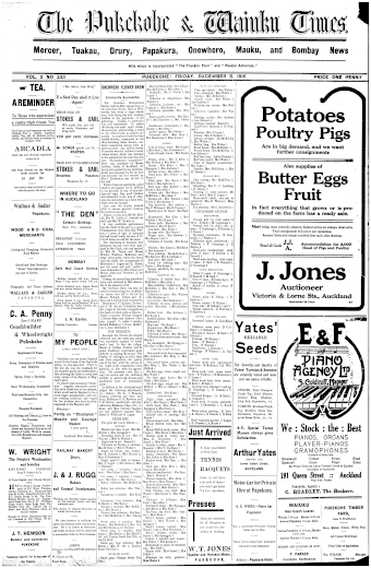 Issue page