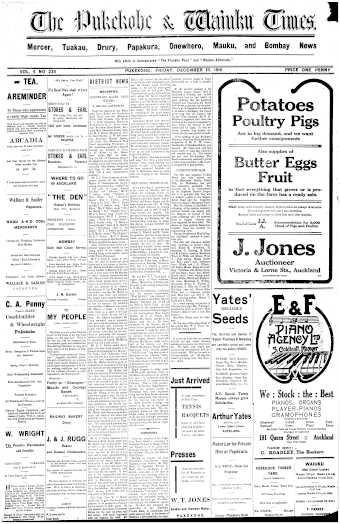 Issue page