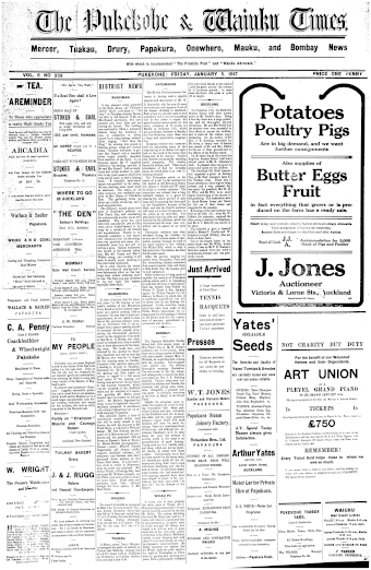 Issue page