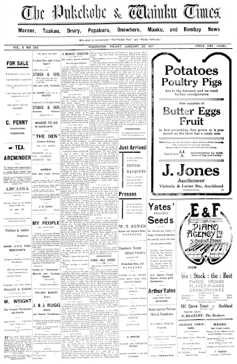 Issue page