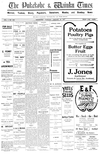 Issue page