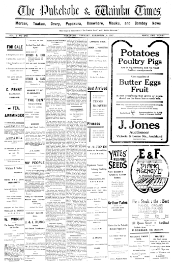 Issue page
