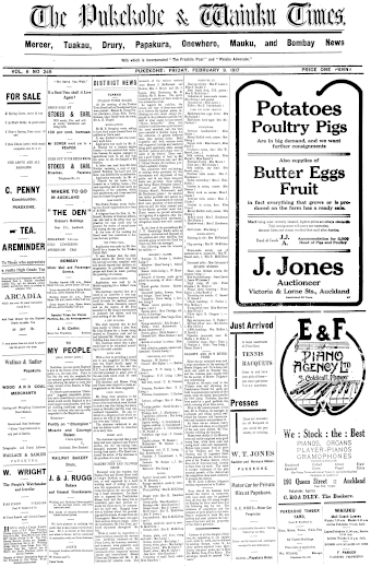 Issue page