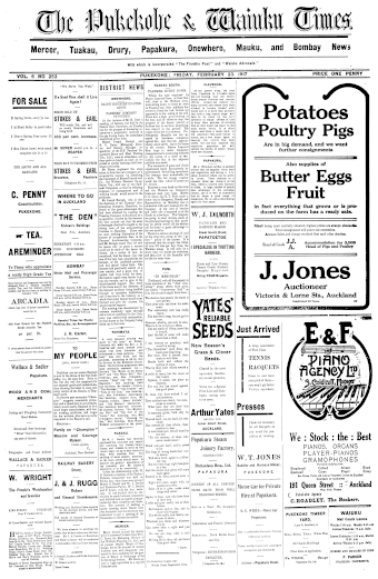 Issue page