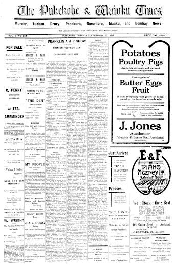 Issue page
